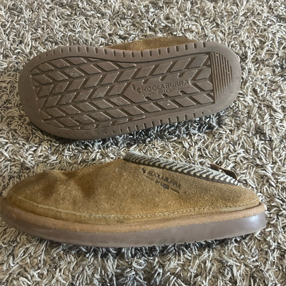 Koolaburra Tan Loafers Slip-Ons Comfortable Casual Shoes
